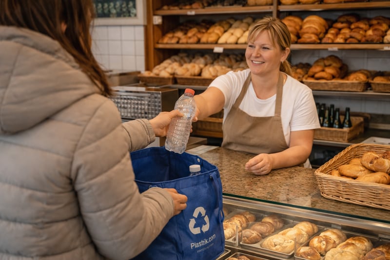 Tradition meets recycling im Backbetrieb
